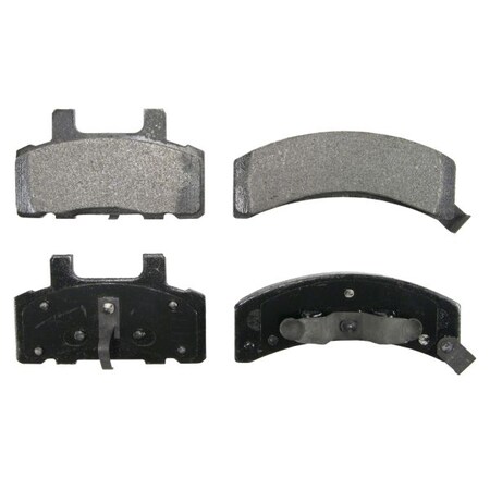 Wagner Brakes Semi-Met Disc Pad Set, Zx368 ZX368